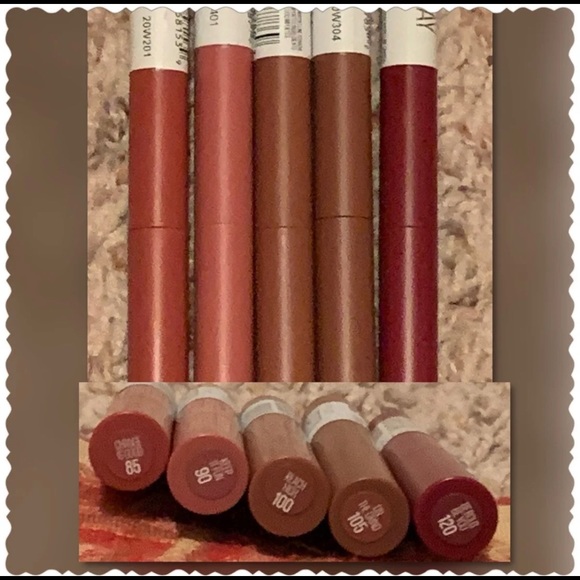 **SOLD ON MERC**Maybelline SUPER STAY® MATTE INK CRAYON Set 
"SPICED EDITION" - Picture 4 of 5